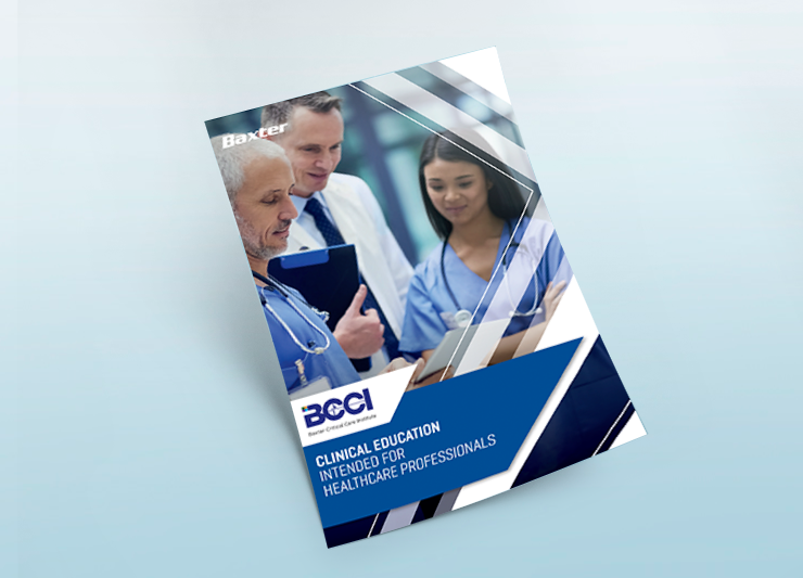Baxter Critical Care Institute Leaflet