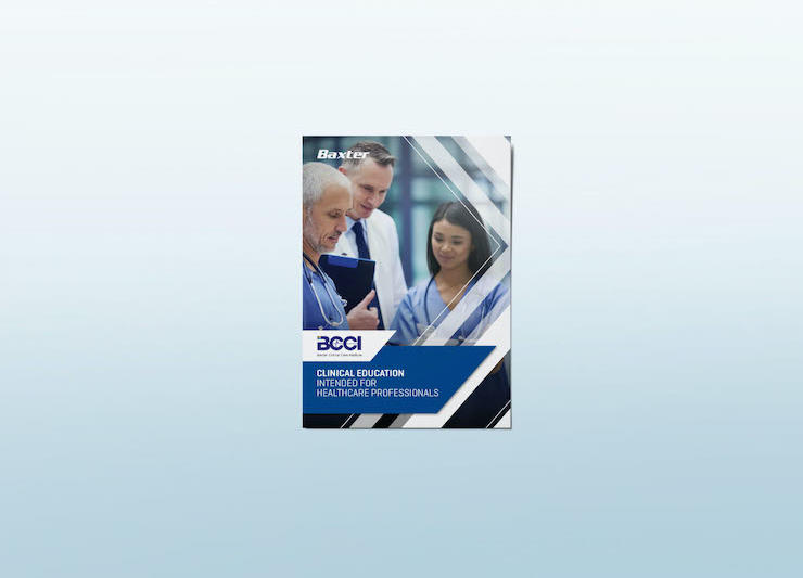 Baxter Critical Care Institute Postcard